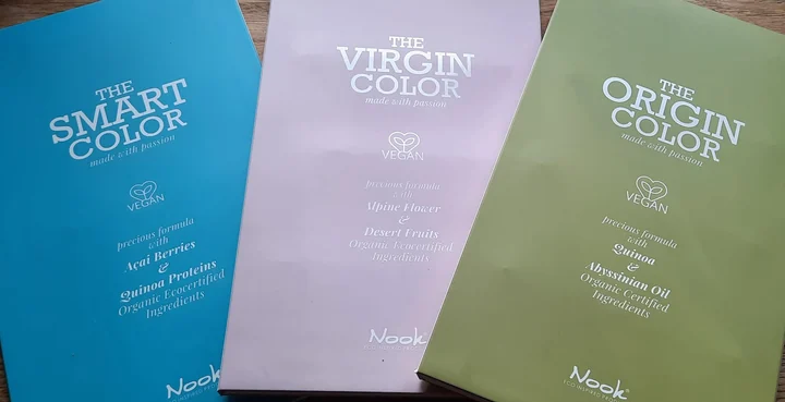 Wegańskie linie koloryzacji Nook